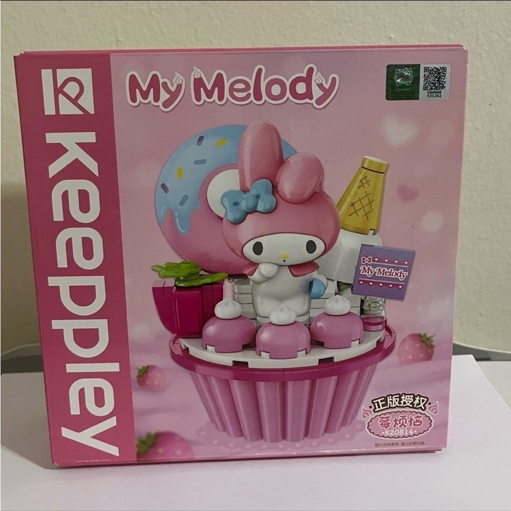 My Melody Cupcake Building Set Keeppley (Legos)